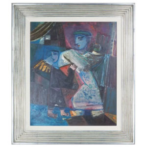 “Byzantine Figures” 1955 by Michael Kmit