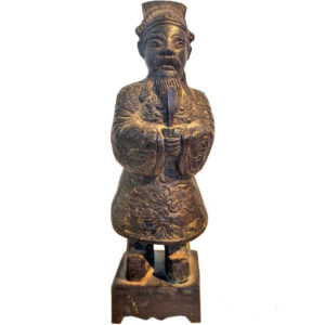 Chinese Altar Bronze figure c1900