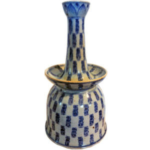 Chinese porcelain candlestick c1840